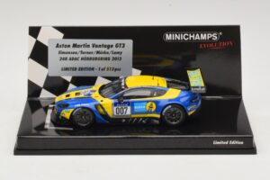 Aston Martin Vantage GT3 #007 A. Simonsen / Turner 24 Hours of Nurburgring 2013 Minichamps 1:43 437131307 Fém