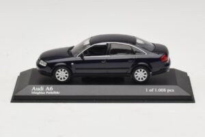 Audi A6 C5 Kék Metál Minichamps 1:43 430010201 Fém