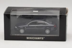 Audi A6 C5 Kék Metál Minichamps 1:43 430010201 Fém – 4. kép a 4-ből