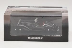 Audi Front 225 Roadster Fekete Minichamps 1:43 437019131 Fém – 5. kép a 5-ből
