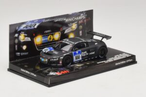 Audi R8 LMS GT3 #100 M. Ekstrom / O. Jarvis Abt Sportsline 24 Hours of Nurburgring 2010 Minichamps 1:43 437101900 Fém – 2. kép a 5-ből