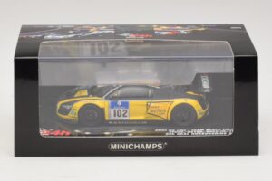 Audi R8 LMS GT3 #102 H-J. Stuck / H. Heyer Black Falcon 24 Hours of Nurburgring 2010 Minichamps 1:43 437101912 Fém – 5. kép a 5-ből