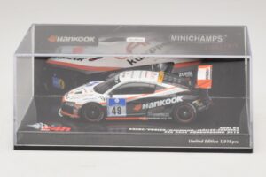 Audi R8 LMS GT3 #49 Krebs / Vogler Hankook 24 Hours of Nurburgring 2010 Minichamps 1:43 437101949 Fém – 4. kép a 5-ből