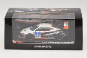 Audi R8 LMS GT3 #49 Krebs / Vogler Hankook 24 Hours of Nurburgring 2010 Minichamps 1:43 437101949 Fém – 5. kép a 5-ből
