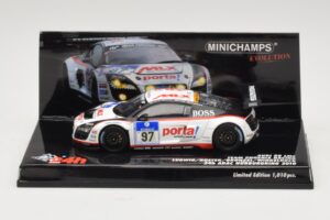 Audi R8 LMS GT3 #97 Phoenix Racing 24 Hours of Nurburgring 2010 Minichamps 1:43 437101997 Fém