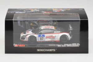 Audi R8 LMS GT3 #97 Phoenix Racing 24 Hours of Nurburgring 2010 Minichamps 1:43 437101997 Fém – 5. kép a 5-ből