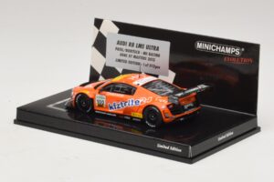 Audi R8 LMS Ultra #100 MS Racing Patel / Dobitsch ADAC GT Masters 2013 Minichamps 1:43 437130100 Fém – 3. kép a 5-ből