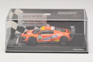 Audi R8 LMS Ultra #100 MS Racing Patel / Dobitsch ADAC GT Masters 2013 Minichamps 1:43 437130100 Fém – 4. kép a 5-ből