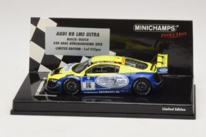 Audi R8 LMS Ultra #16 Busch 24 Hours of Nurburgring 2013 Minichamps 1:43 437130116 Fém