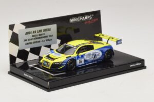 Audi R8 LMS Ultra #16 Busch 24 Hours of Nurburgring 2013 Minichamps 1:43 437130116 Fém – 2. kép a 5-ből