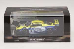 Audi R8 LMS Ultra #16 Busch 24 Hours of Nurburgring 2013 Minichamps 1:43 437130116 Fém – 5. kép a 5-ből