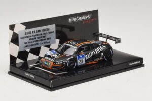 Audi R8 LMS Ultra #29 Team WRT Sandstorm L. Vanthoor 24 Hours of Nurburgring 2013 Minichamps 1:43 437130129 Fém – 2. kép a 5-ből