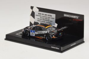 Audi R8 LMS Ultra #29 Team WRT Sandstorm L. Vanthoor 24 Hours of Nurburgring 2013 Minichamps 1:43 437130129 Fém – 3. kép a 5-ből