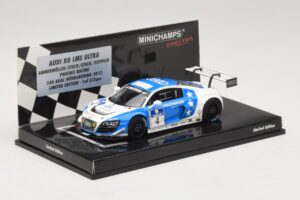 Audi R8 LMS Ultra #4 Phoenix Racing Ammermuller / H-J. Stuck 24 Hours of Nurburgring 2013 Minichamps 1:43 437131304 Fém – 2. kép a 5-ből