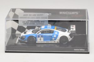 Audi R8 LMS Ultra #4 Phoenix Racing Ammermuller / H-J. Stuck 24 Hours of Nurburgring 2013 Minichamps 1:43 437131304 Fém – 4. kép a 5-ből