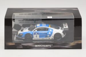 Audi R8 LMS Ultra #4 Phoenix Racing Ammermuller / H-J. Stuck 24 Hours of Nurburgring 2013 Minichamps 1:43 437131304 Fém – 5. kép a 5-ből