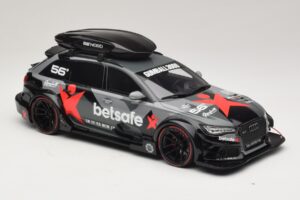 Audi RS6 C7 Avant DTM Tetőboxszal GT Spirit 1:18 GT321 Gyanta – 4. kép a 6-ből