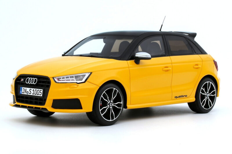 Audi S1 8X Sportback Vegas Yellow Otto 1:18 Audi S1 8X Sportback Vegas Yellow Otto 1:18 OT1246 Gyanta