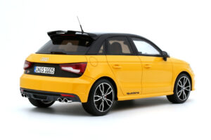 Audi S1 8X Sportback Vegas Yellow Otto 1:18 OT1246 Gyanta – 2. kép a 5-ből