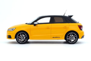 Audi S1 8X Sportback Vegas Yellow Otto 1:18 OT1246 Gyanta – 3. kép a 5-ből