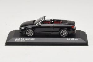 Audi S3 8P Kabrió Fekete Minichamps 1:43 437013030 Fém