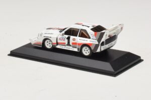 Audi Sport Quattro S1 #1 W. Rohrl Pikes Peak International Hill Climb Winner Record 1987 Minichamps 1:43 410871201 Fém – 3. kép a 4-ből