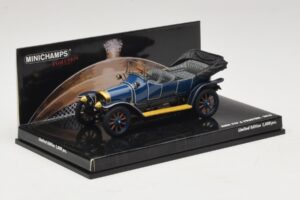 Audi Typ A Phaeton Kék Minichamps 1:43 437019031 Fém – 2. kép a 5-ből