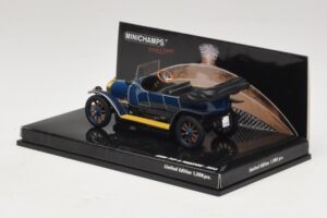 Audi Typ A Phaeton Kék Minichamps 1:43 437019031 Fém – 3. kép a 5-ből