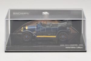 Audi Typ A Phaeton Kék Minichamps 1:43 437019031 Fém – 4. kép a 5-ből