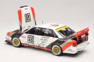 Audi V8 Quattro DTM #45 F. Biela Team AZR 1991 Minichamps 1:18 100911045 Fém – 5. kép a 8-ből
