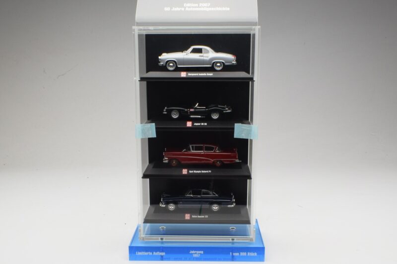 Auto Bild Modellautó Készlet 2007 Minichamps 1:43 AUTOBILD07 Fém