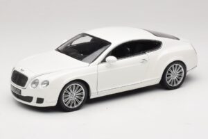 Bentley Continental GT Fehér Csere Doboz Minichamps 1:18 100139621-R1 Fém