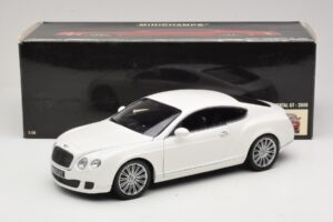 Bentley Continental GT Fehér Csere Doboz Minichamps 1:18 100139621-R1 Fém – 8. kép a 8-ből