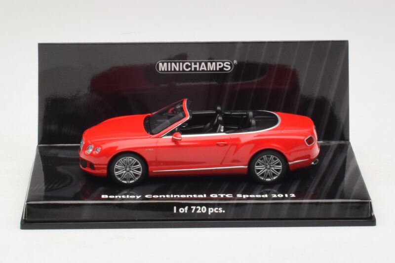 Bentley Continental GTC Speed Piros Minichamps 1:43 436139061 Fém