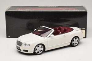 Bentley Continental GTC Fehér Csere Doboz Minichamps 1:18 100139032-R1 Fém – 8. kép a 8-ből