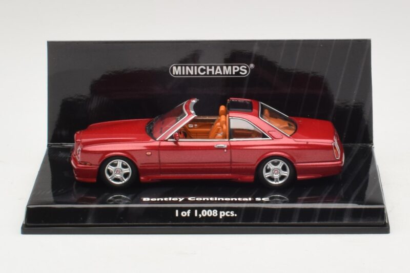 Bentley Continental SC Piros Metál Minichamps 1:43 Bentley Continental SC Piros Metál Minichamps 1:43 436139991 Fém