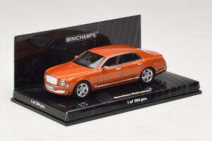 Bentley Mulsanne Narancssárga Metál Minichamps 1:43 436139902 Fém – 2. kép a 4-ből