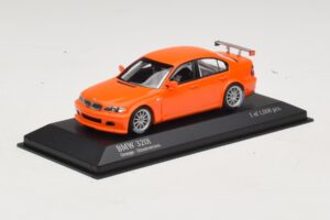 BMW 320i E46 Utcai Verzió Narancssárga Minichamps 1:43 400052400 Fém – 2. kép a 4-ből