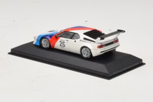 BMW M1 #25 P. Depailler BMW Motorsport Procar Series 25. Évfordulós Kiadás 1979 Minichamps 1:43 402025025-R1 Fém – 3. kép a 4-ből