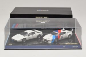 BMW M1 25. Évfordulós Készlet Minichamps 1:43 402025025 Fém – 4. kép a 4-ből