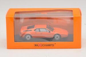 BMW M1 Narancssárga Maxichamps 1:43 940025020 Fém – 4. kép a 4-ből