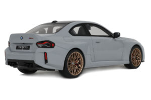 BMW M2 CS G87 Brooklyn Grey GT Spirit 1:18 GT979 Gyanta – 2. kép a 5-ből