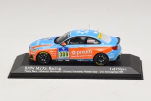 BMW M235i Pixum Team #309 Fischer / Konnerth 24 Hours of Nurburgring 2015 Minichamps 1:43 437152509 Fém