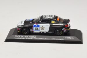 BMW M235i Ring Police Team #306 Carlsson 24 Hours of Nurburgring 2014 Minichamps 1:43 437142406 Fém