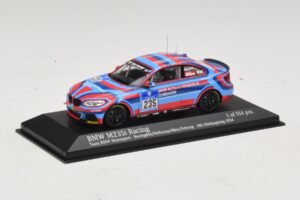 BMW M235i Team BMW Motorsport #235 Bovigdon 24 Hours of Nurburgring 2014 Minichamps 1:43 437142435 Fém – 2. kép a 4-ből