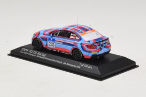 BMW M235i Team BMW Motorsport #235 Bovigdon 24 Hours of Nurburgring 2014 Minichamps 1:43 437142435 Fém – 3. kép a 4-ből