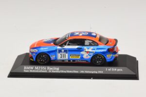 BMW M235i Team Medienkraftwerk #311 Di Martino / Olivo 24 Hours of Nurburgring 2014 Minichamps 1:43 437142411 Fém