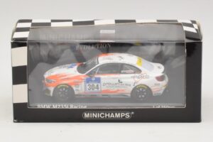 BMW M235i Team Rent2drive #304 Ackermann / Wishkirchen 24 Hours of Nurburgring 2015 Minichamps 1:43 437152504 Fém – 4. kép a 4-ből
