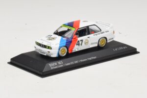 BMW M3 E30 M-Team Linder #47 Vogt / Herger Winners ETC Zolder 1987 Minichamps 1:43 430872047 Fém – 2. kép a 4-ből