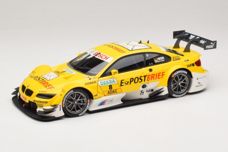 BMW M3 E92 DTM #8 D. Werner BMW Team Schnitzer 2012 Minichamps 1:18 100122208 Fém